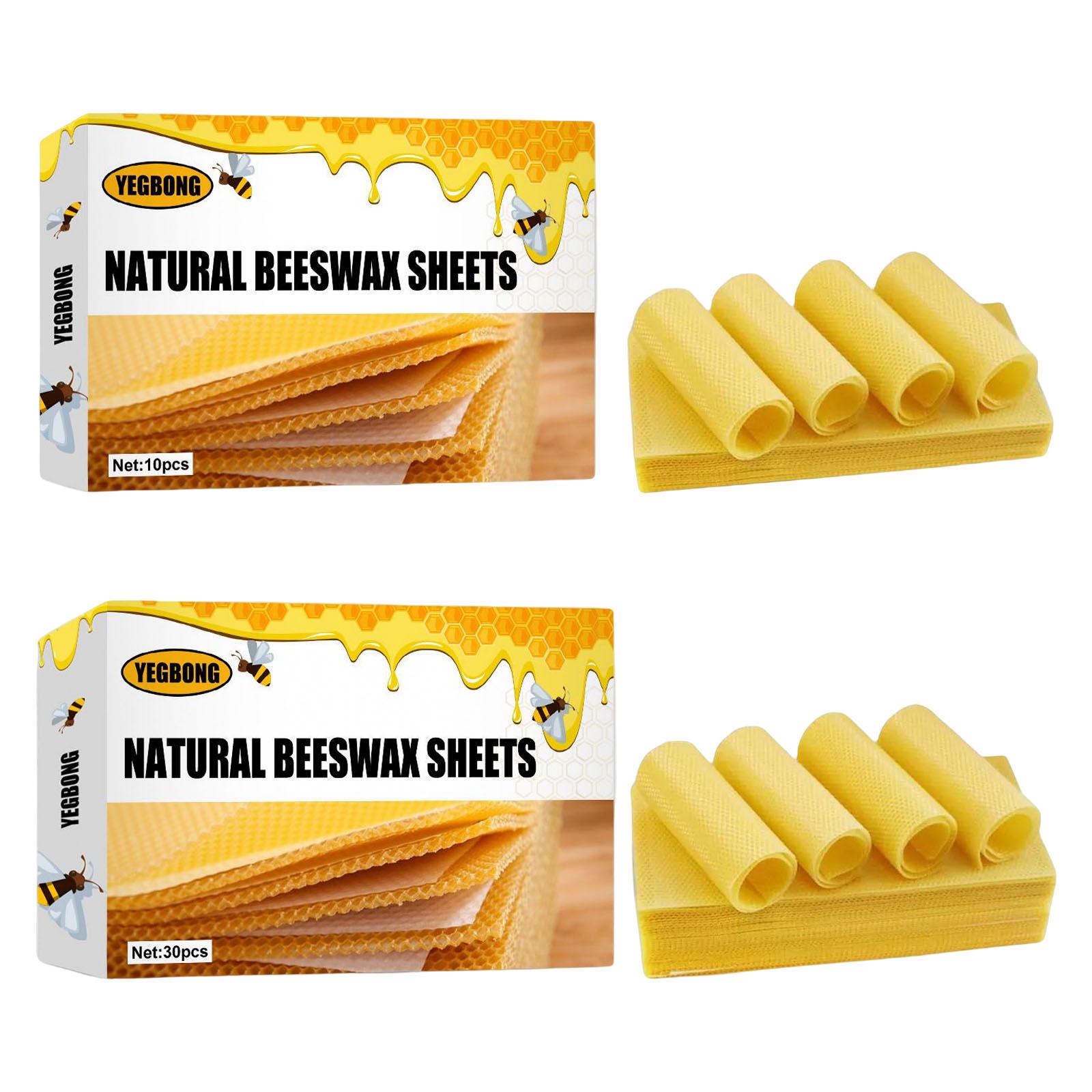 Candle Making Wax - Beeswax Sheets, Beekeeping Foundation Sheets, Beeswax