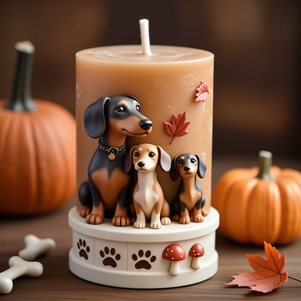 Candle Making Temperature - Dachshund Silicone Candle Mold, Cute Multi-Shaped
