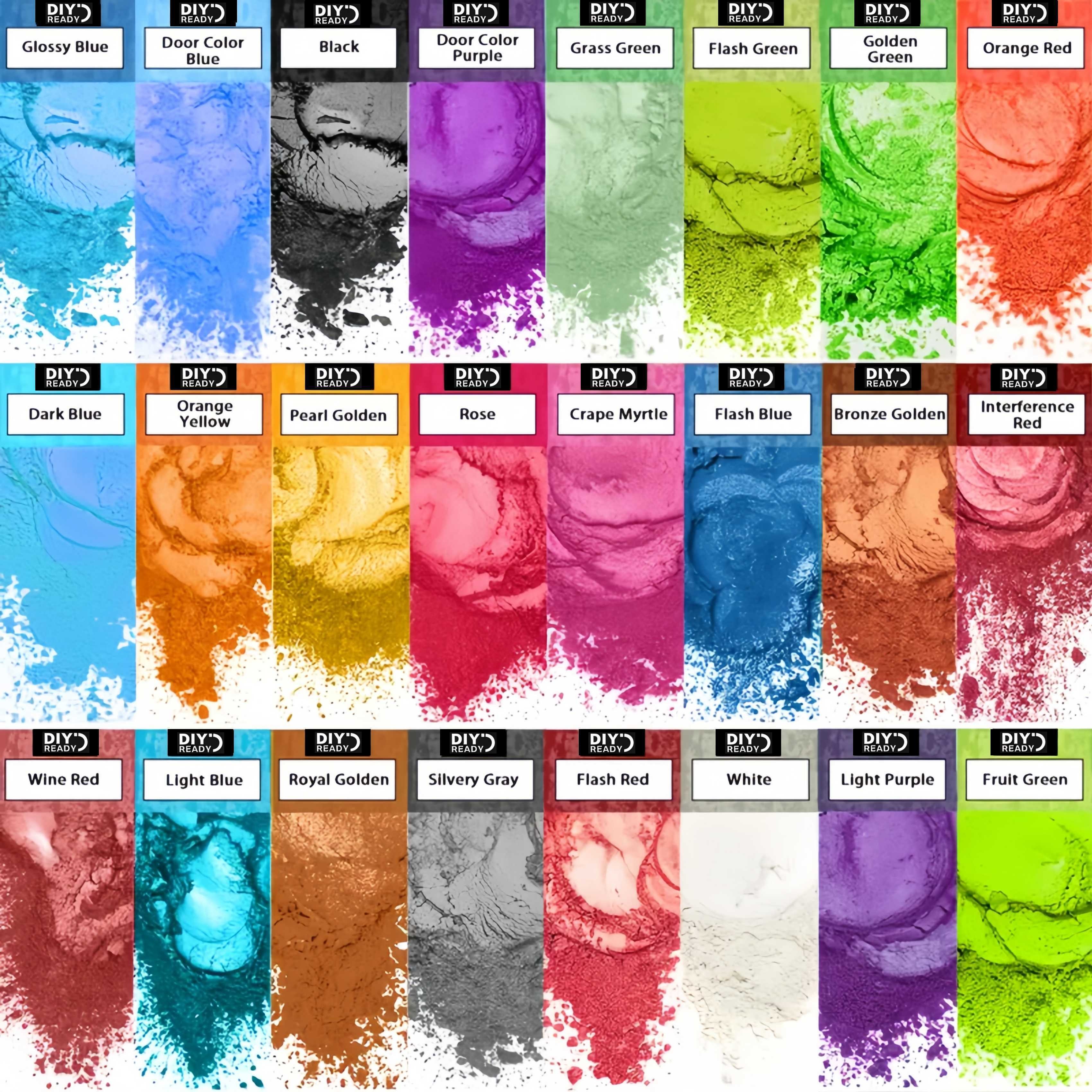 Candle Making Workshop - 24 Colors/8 Colors 5g 0.18oz Pearlescent