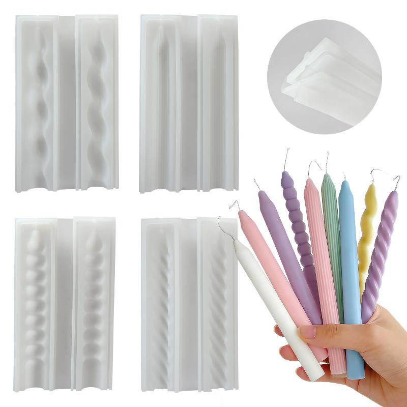Candle Making Workshop - Long Spiral Silicone Candle Mold DIY