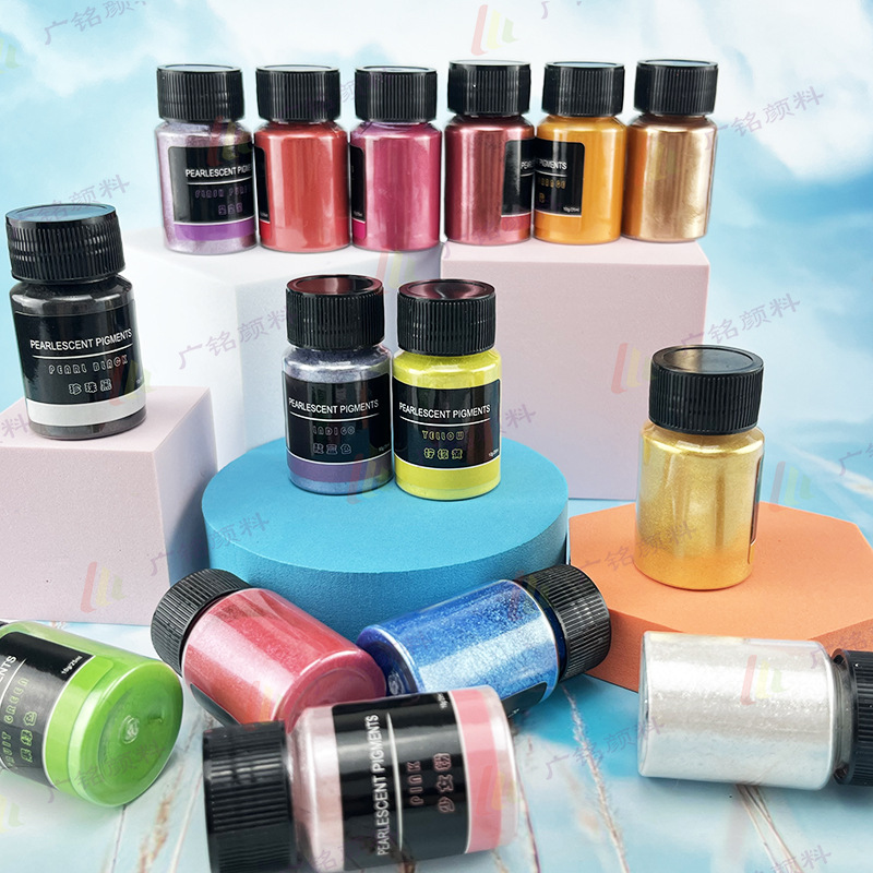 Candle Making Material - 24Colors Pearlescent Powder Epoxy Resin Pigment