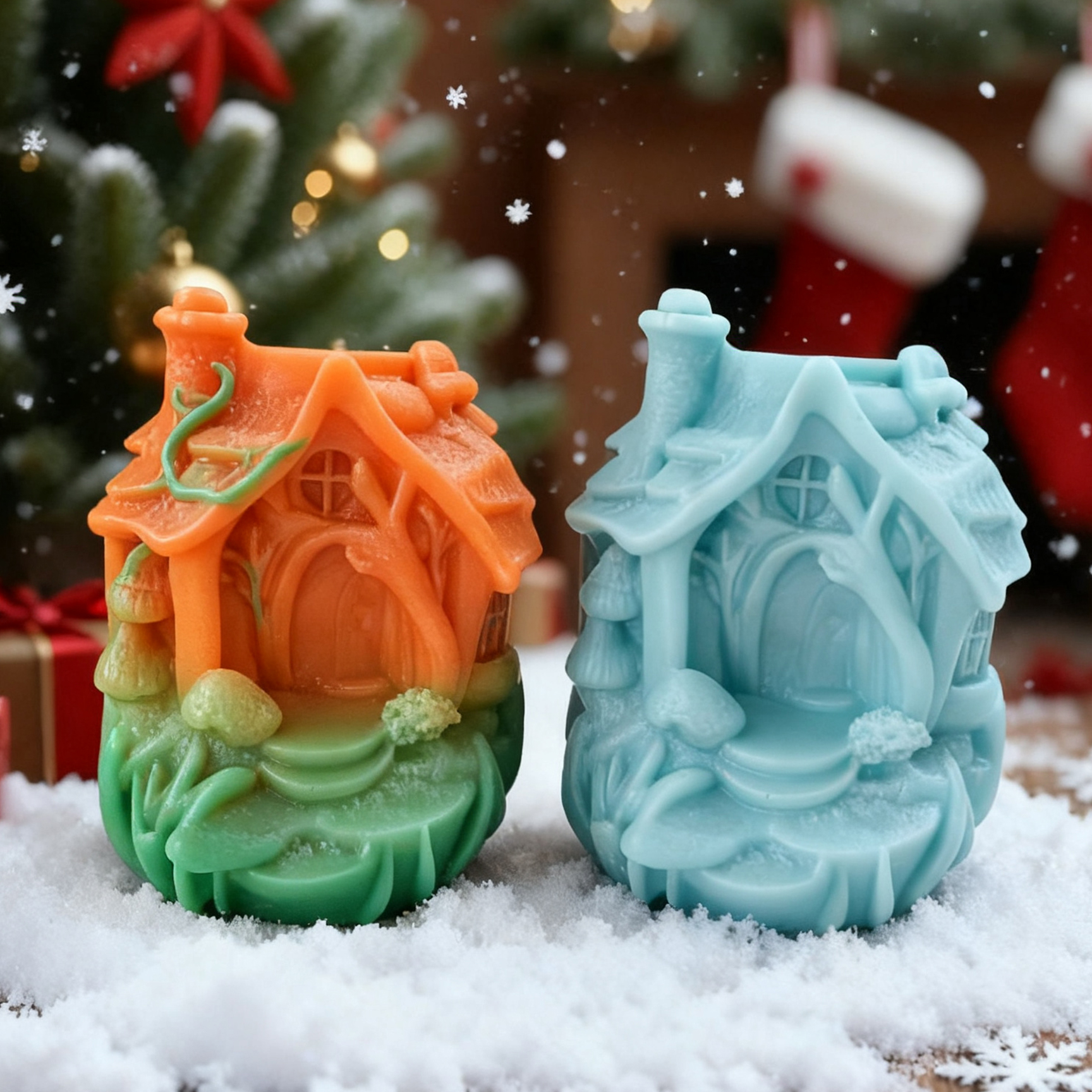 Candle Making Vinings - DIY House Cylinder Silicone Candle Mold
