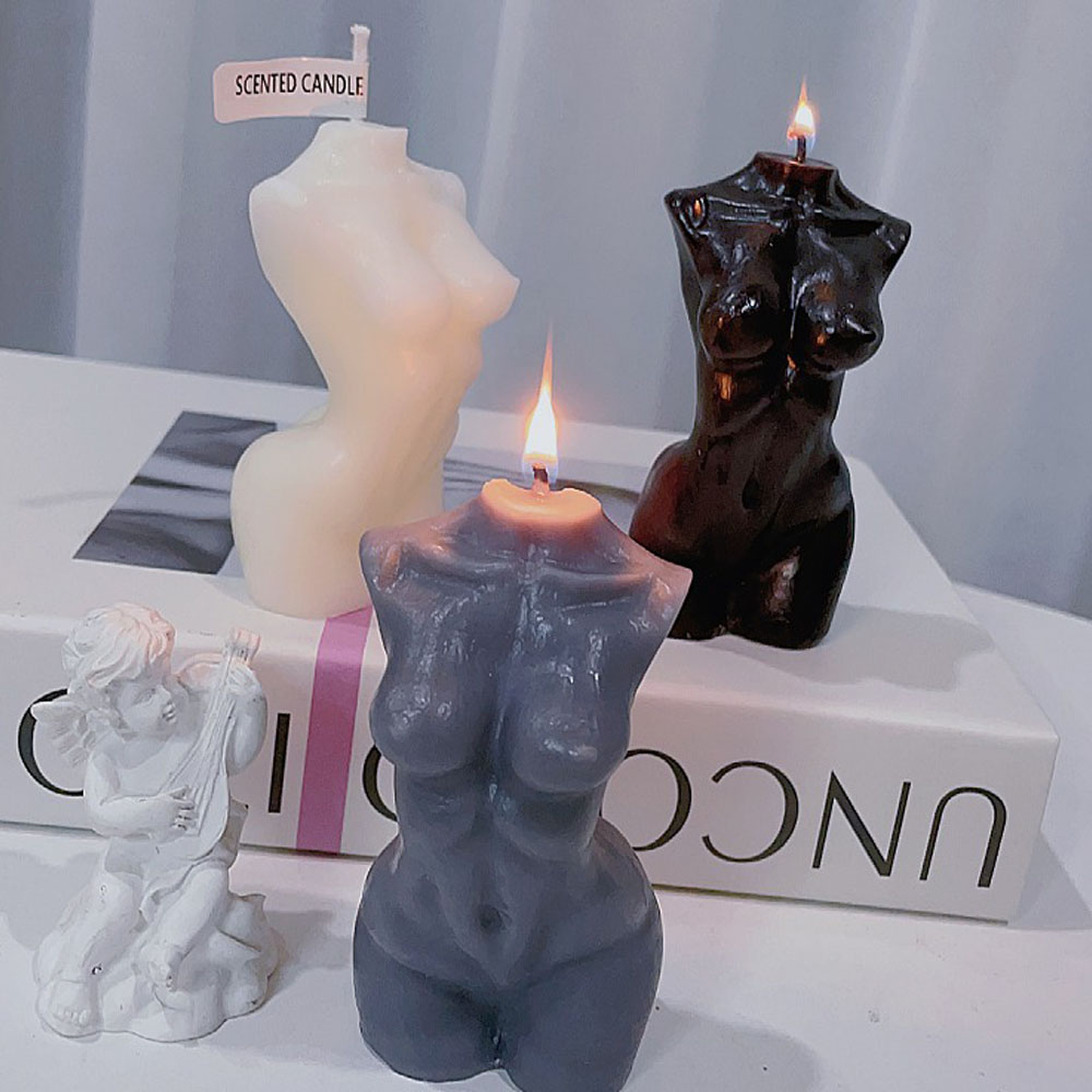 Candle Making Wax - Female Torso Body Shape Scented Candle