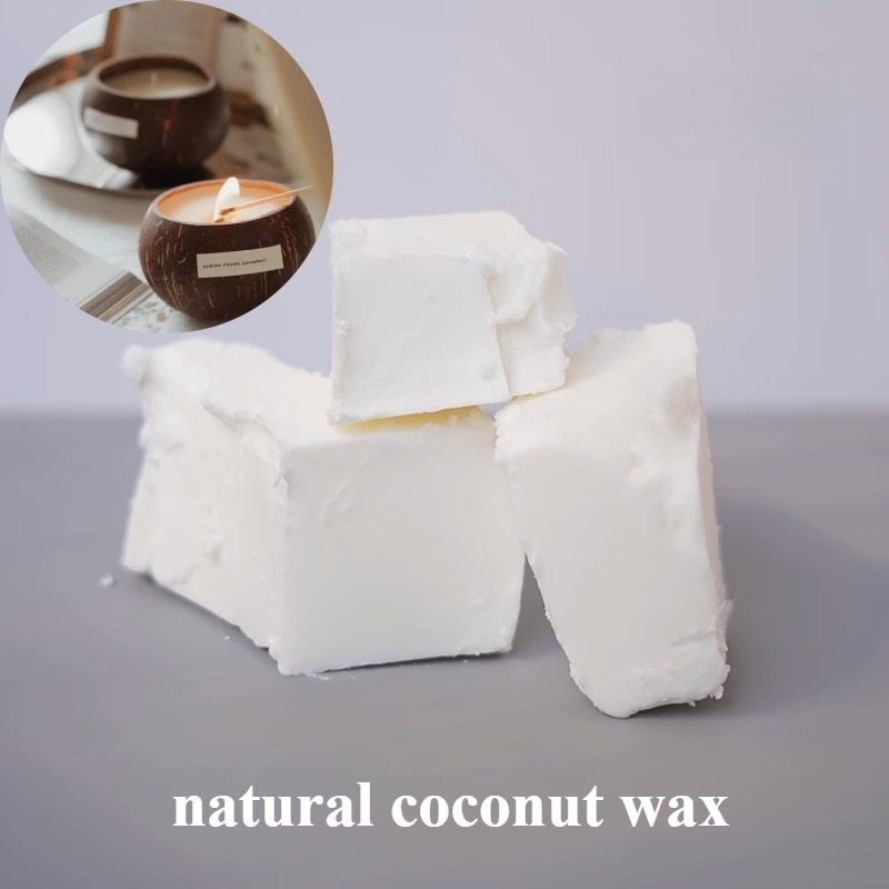 Candle Making Material - 50g/ Bag Block Shape Natural Coconut