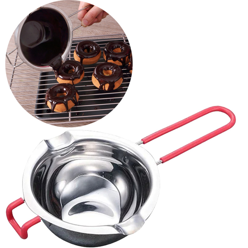 Candle Making Wax - Stainless Steel Wax Melting Pot Long