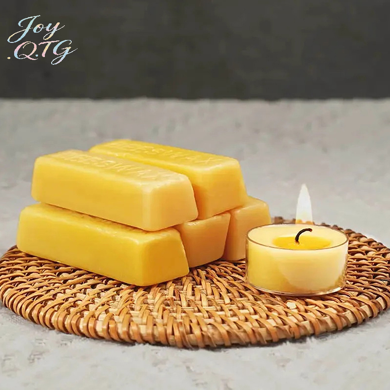 Candle Making Material - Hot Sale 4/8pcs Pure Beeswax Blocks,