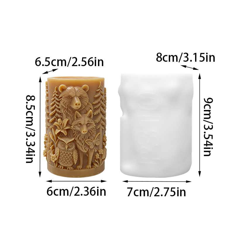 【Forest Animal Collection 3D C - Candle Making Workshop ulasan dan harga