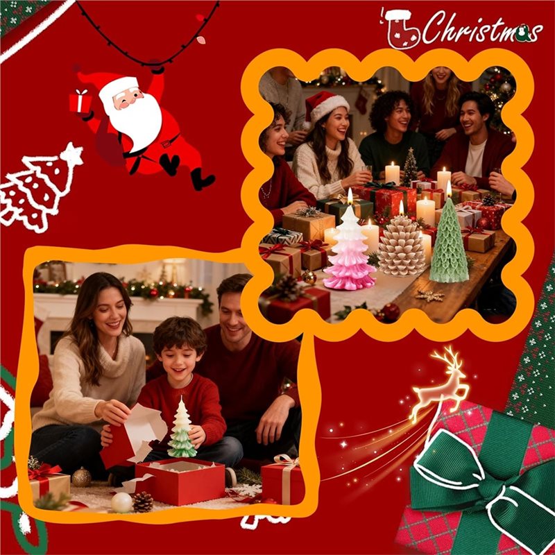 【ALLOWANCE】Christmas Tree For  - Xmas Candle Making ulasan dan harga