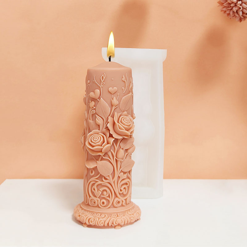 European-Style Red Rose Heart- - Candle Making Vinings ulasan dan harga