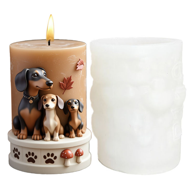 Dachshund Silicone Candle Mold - Candle Making Temperature ulasan dan harga