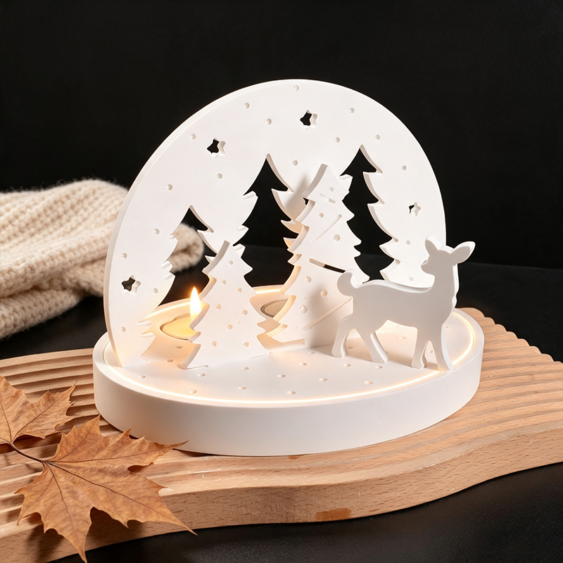 Christmas Elk Tealight Candle  - Candle Making Kits ulasan dan harga