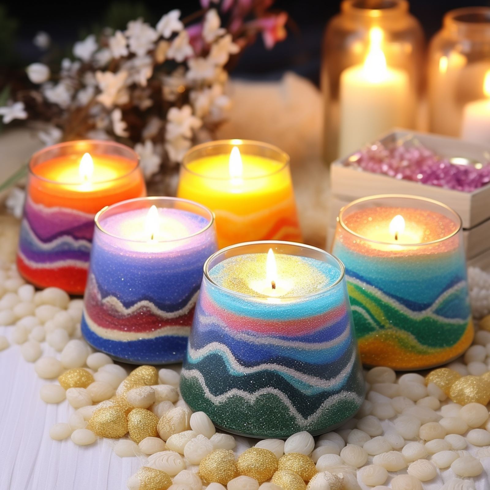 100/150/200/500/1000g White Gr - Candle Making Material ulasan dan harga