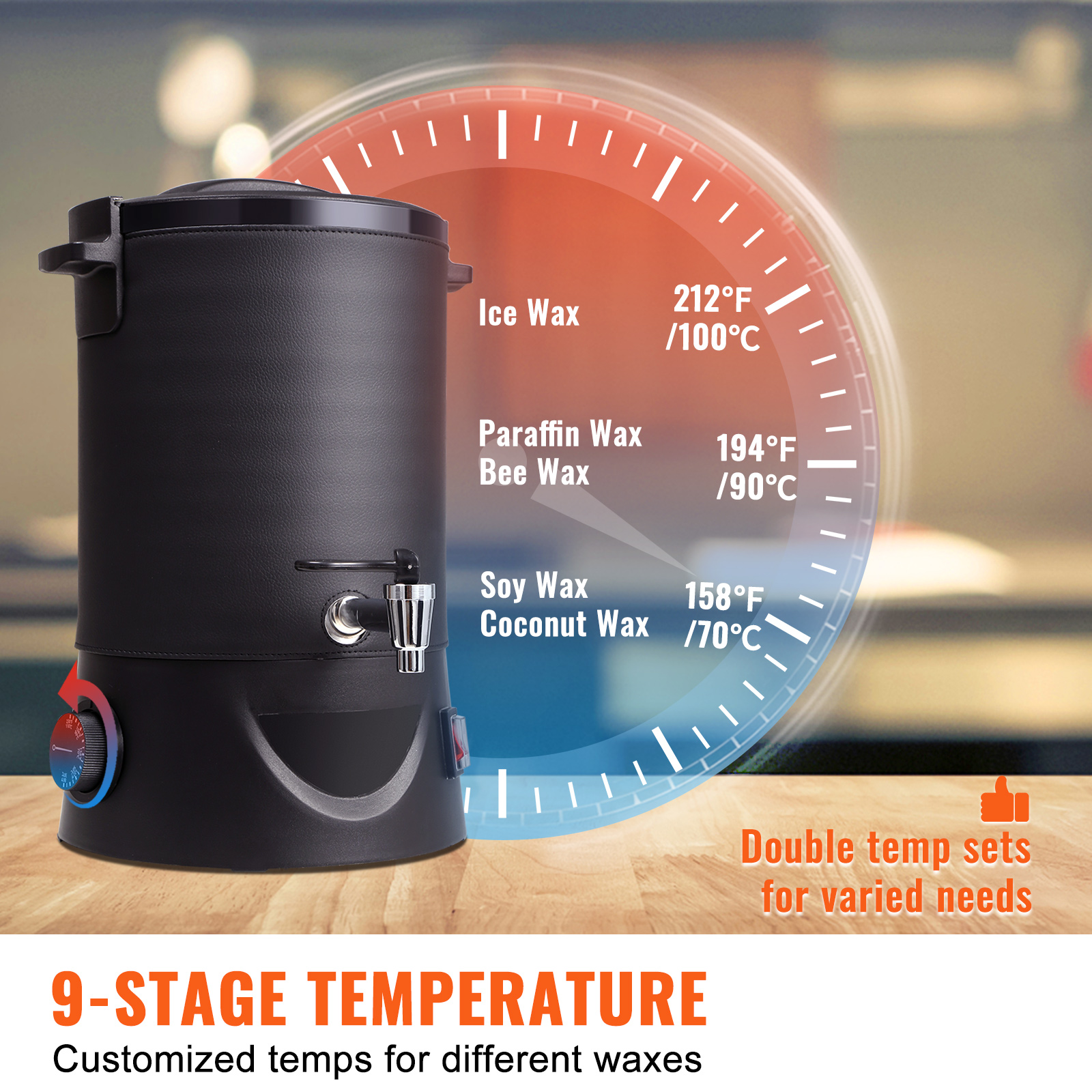 6.5L 10L Wax Melter for Candle - Candle Making Temperature ulasan dan harga