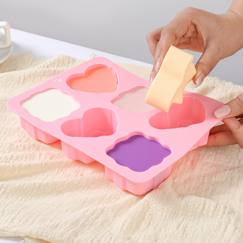 Square Heart Shape Silicone Mo - Candle Making Workshop ulasan dan harga