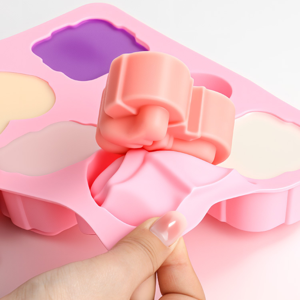 Square Heart Shape Silicone Mo - Candle Making Workshop ulasan dan harga