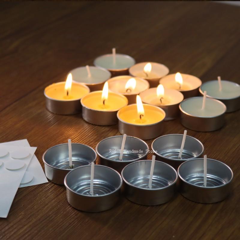 Empty Tea Wax Circular Aluminu - Candle Making Workshop ulasan dan harga