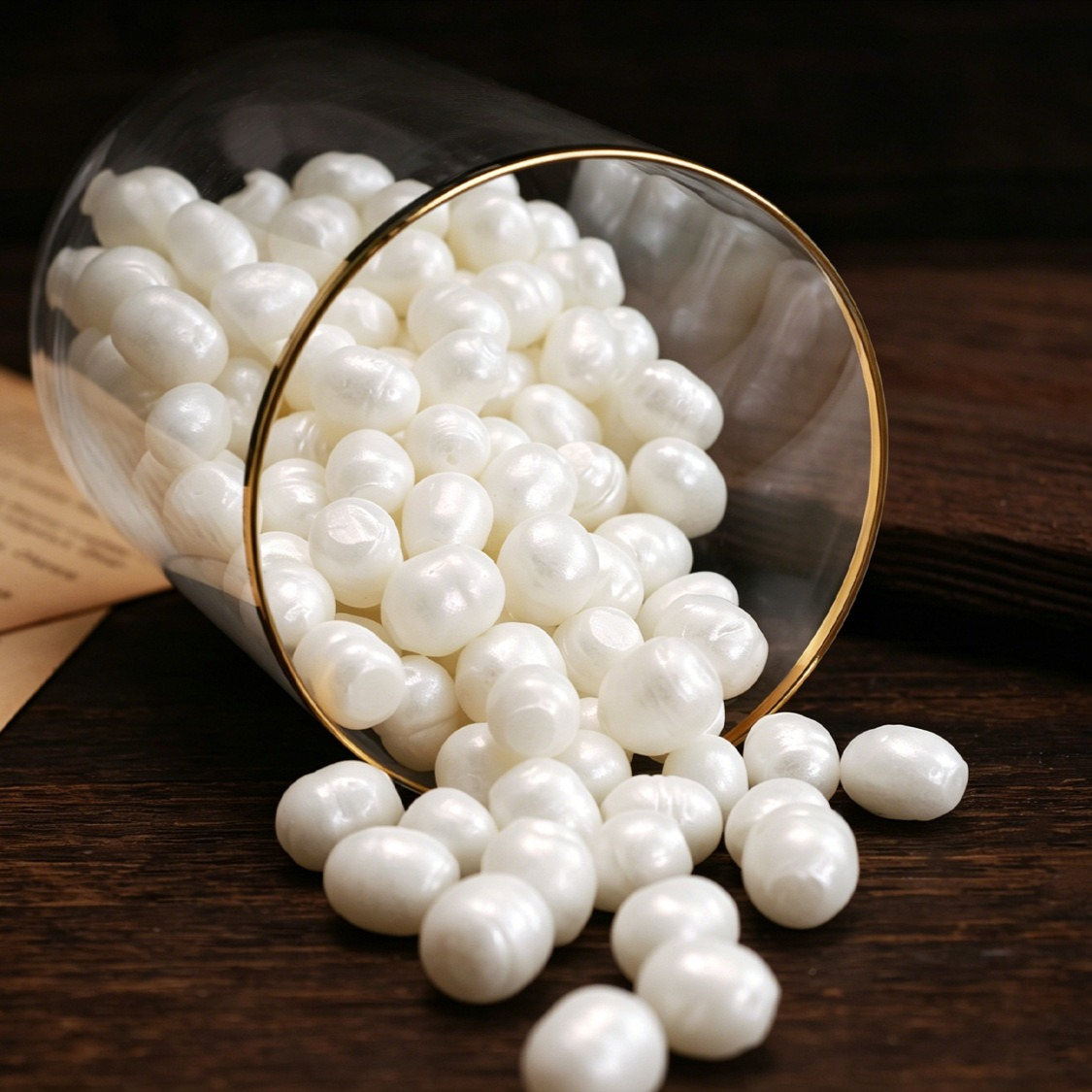 Healing Ocean Pearl Mirror Wax - Candle Making Wax ulasan dan harga