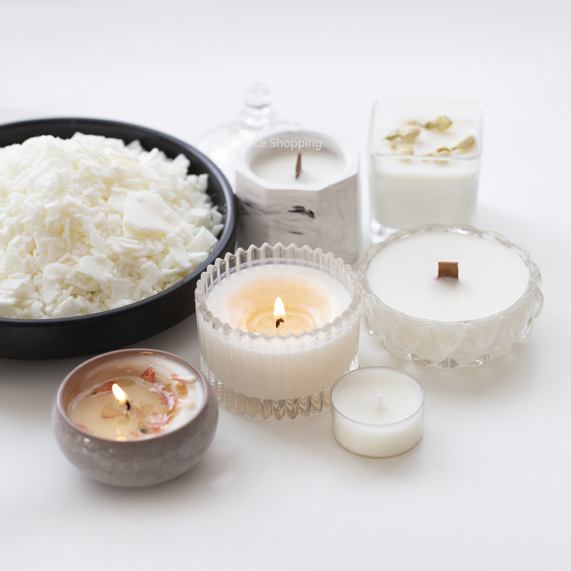 Pure Natural Soy Wax DIY Handm - Candle Making Material ulasan dan harga