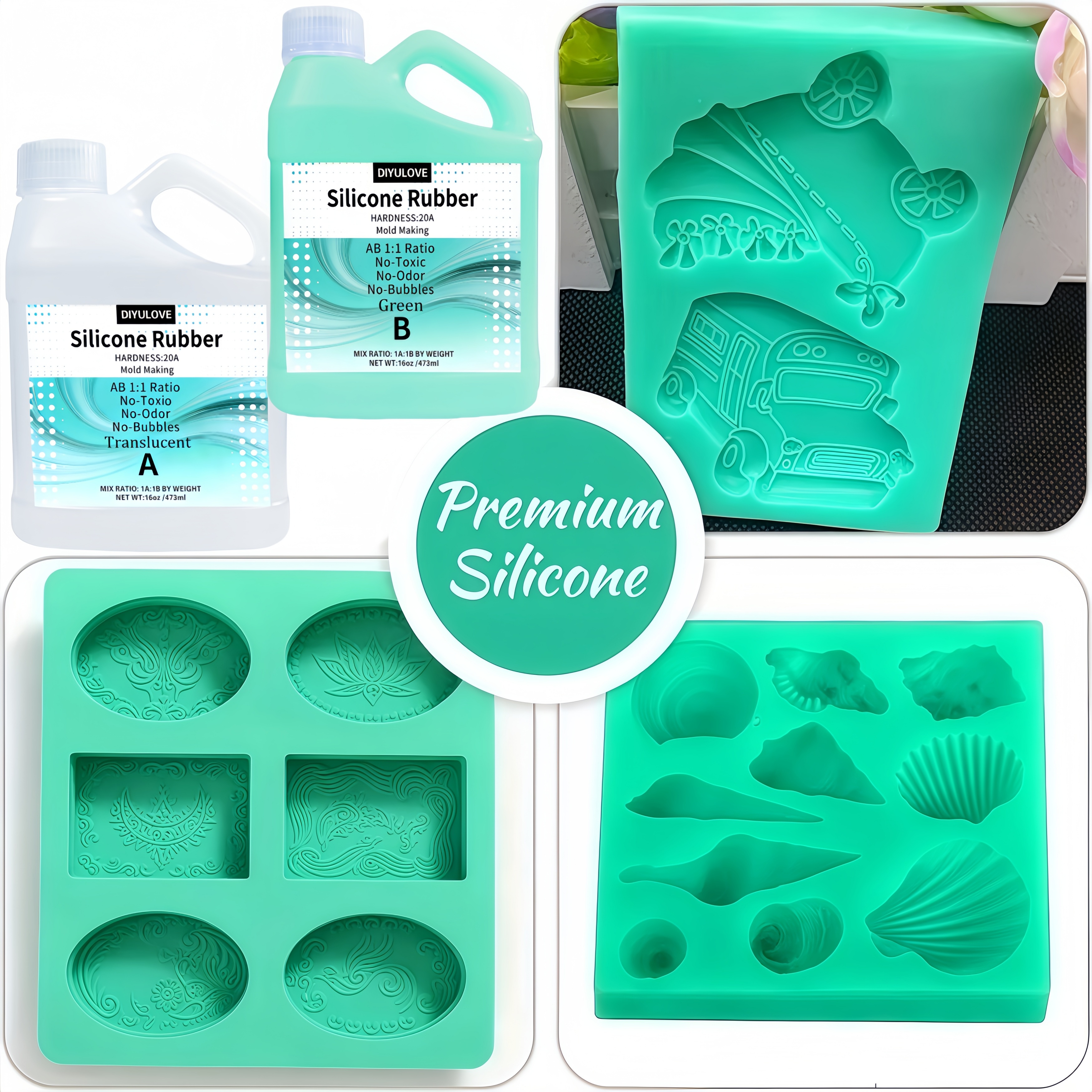 Super Elastic 15A Liquid Silic - Candle Making Kits ulasan dan harga