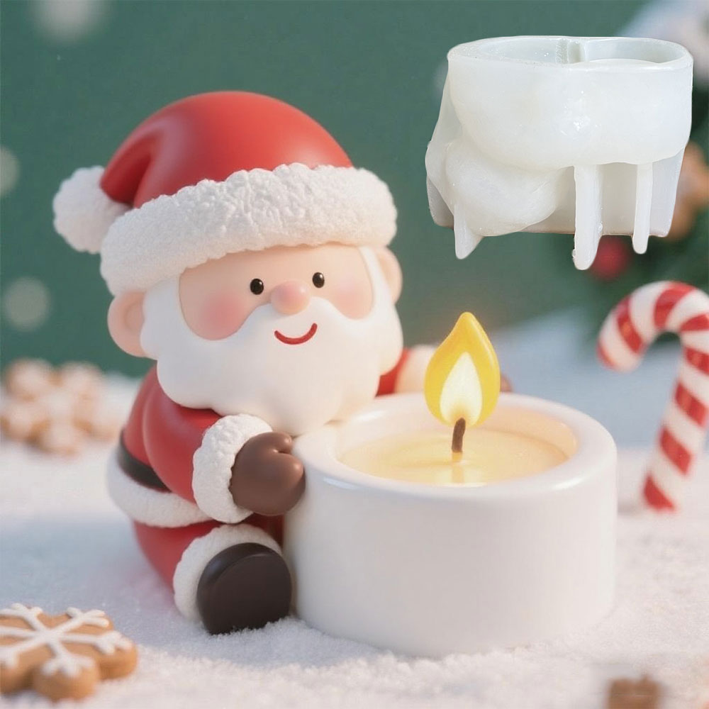DIY Santa Claus Candlestick Si - Xmas Candle Making ulasan dan harga