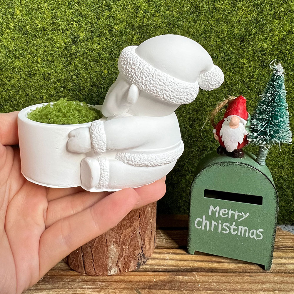 DIY Santa Claus Candlestick Si - Xmas Candle Making ulasan dan harga