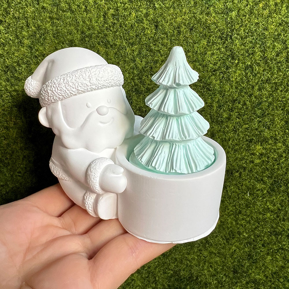 DIY Santa Claus Candlestick Si - Xmas Candle Making ulasan dan harga