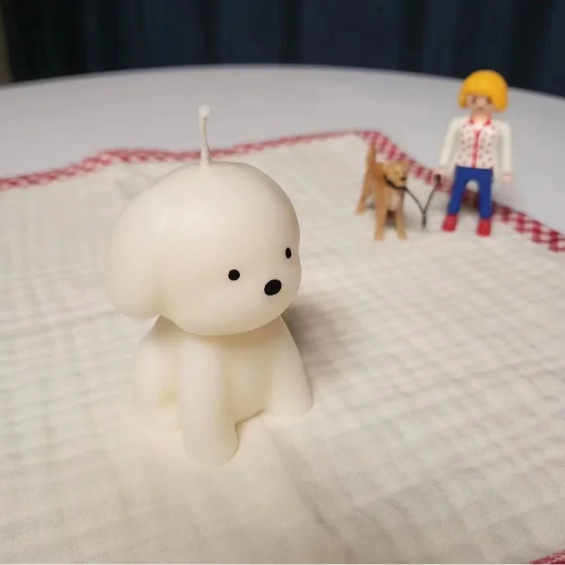 3D Puppy Scented Candle Silico - Candle Making Kits ulasan dan harga