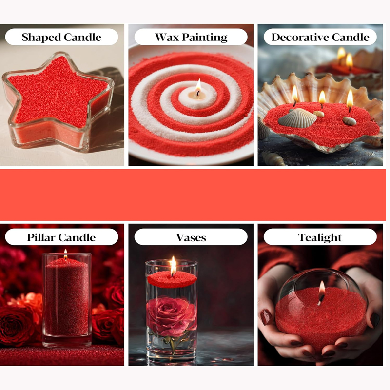 100G Green White Red Sand Pear - Candle Making Kits ulasan dan harga