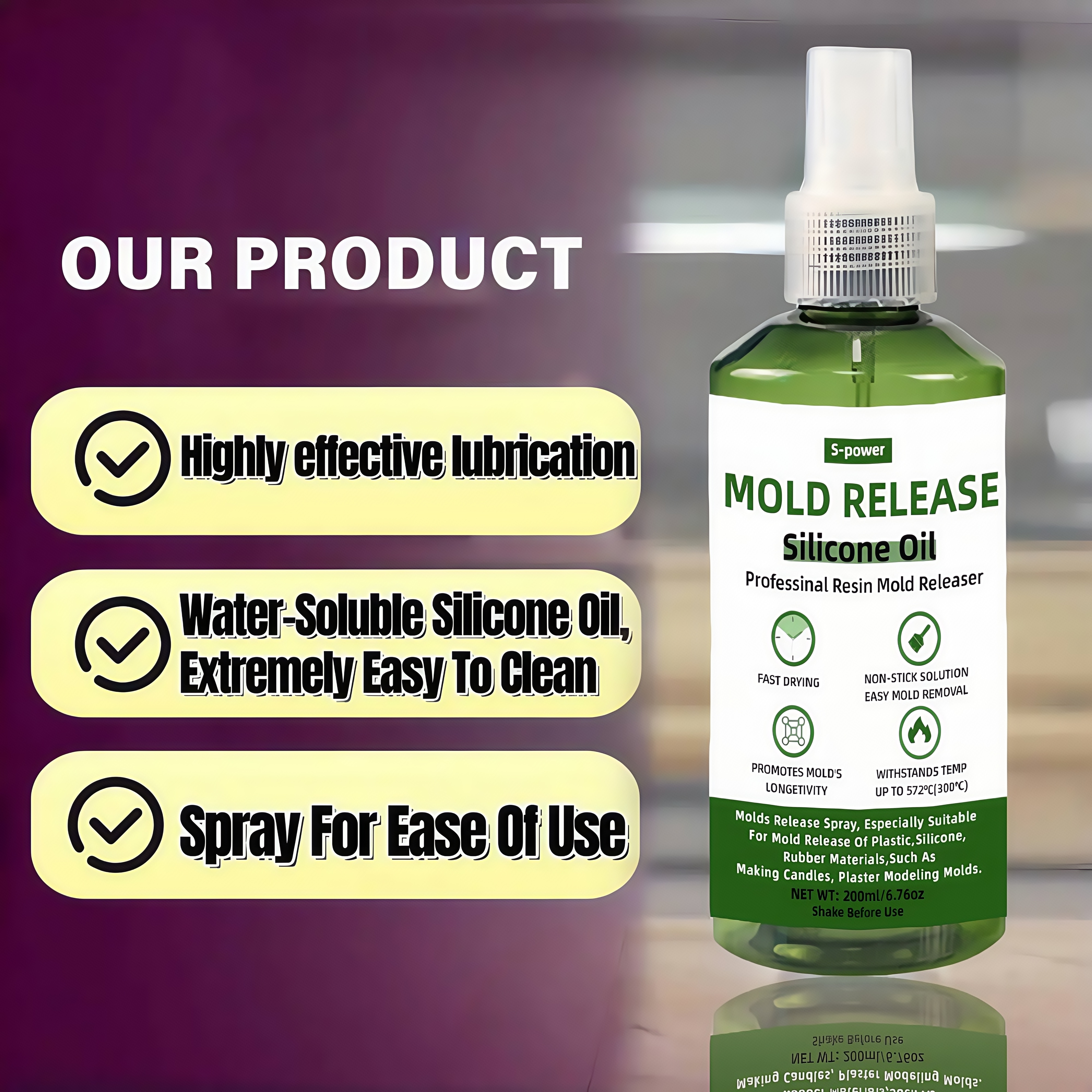 3.3oz Molds Silicone Oil Relea - Candle Making Temperature ulasan dan harga