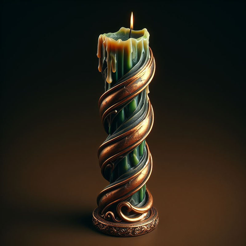Vine-Wrapped Twisted High Colu - Candle Making Vinings ulasan dan harga