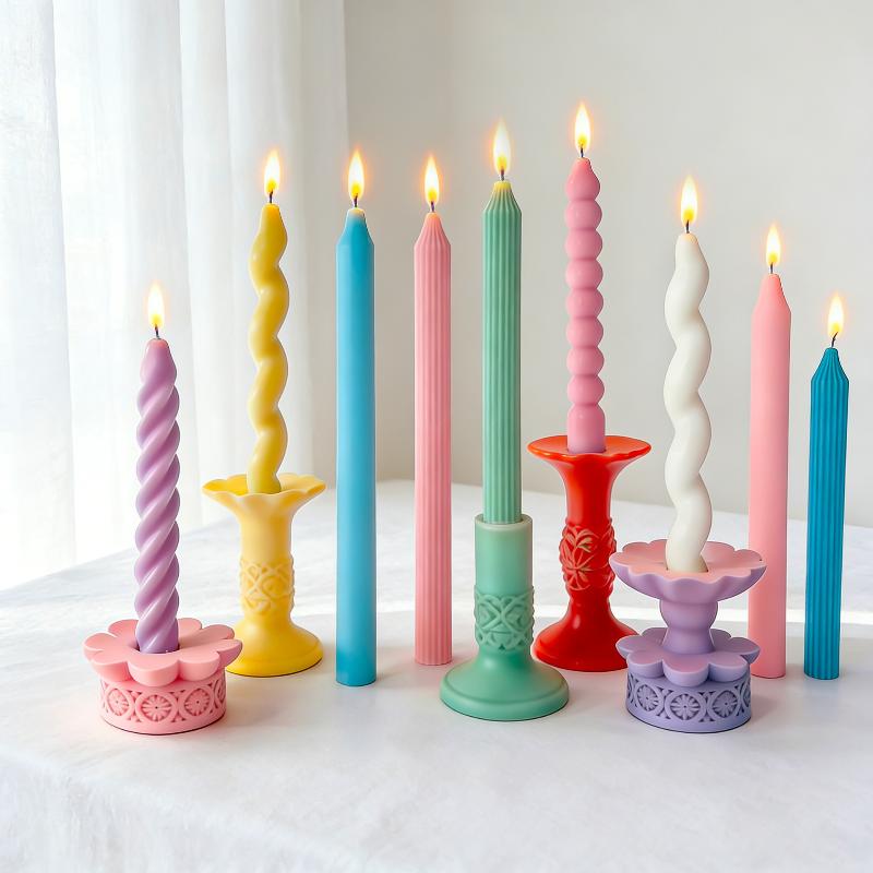 Long Spiral Silicone Candle Mo - Candle Making Workshop ulasan dan harga