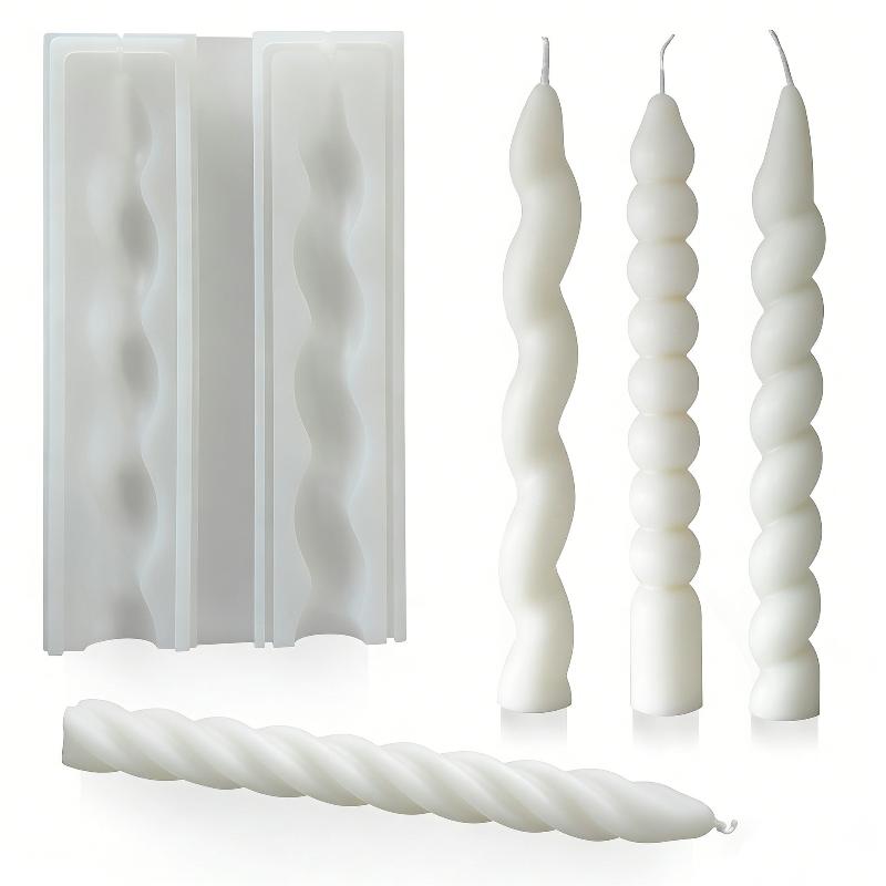 Long Spiral Silicone Candle Mo - Candle Making Workshop ulasan dan harga
