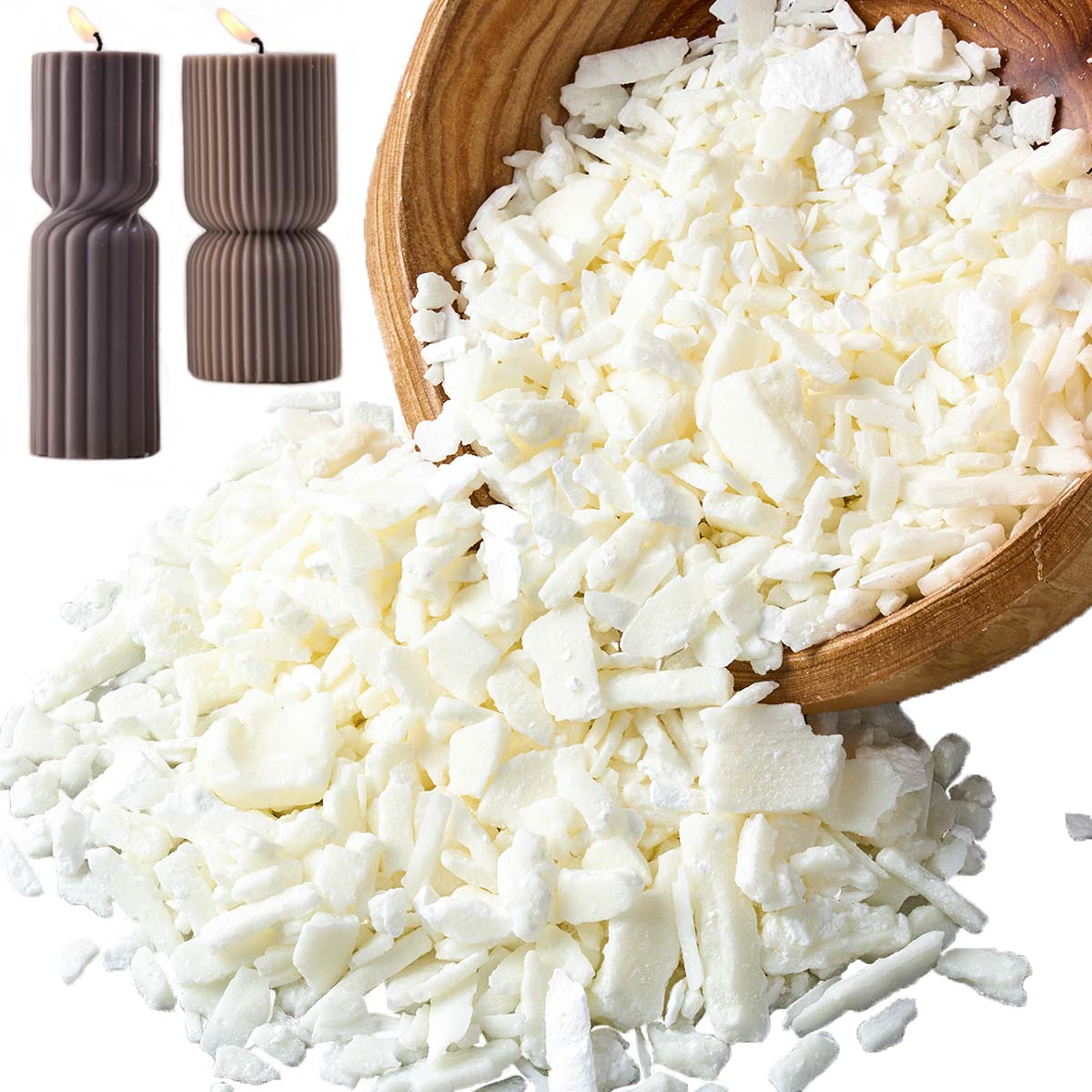 1 Pounds Pure White Soy Wax Fo - Candle Making Material ulasan dan harga