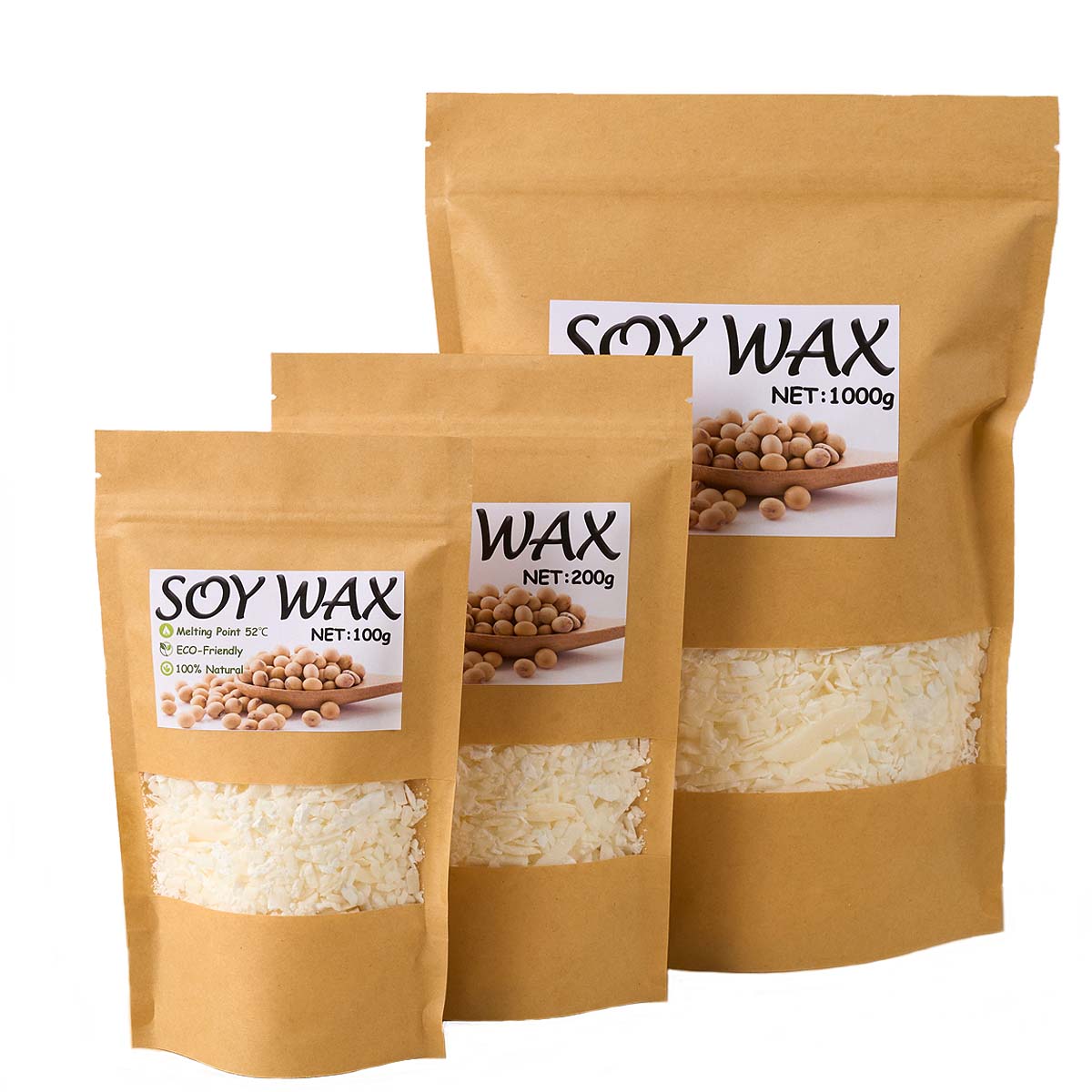1 Pounds Pure White Soy Wax Fo - Candle Making Material ulasan dan harga