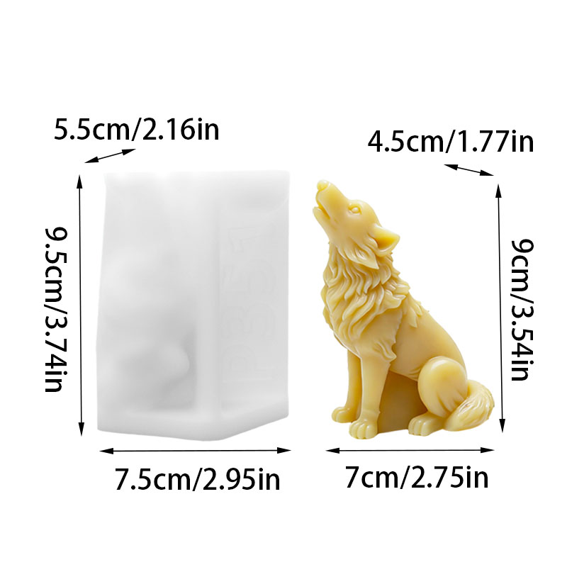 Snowfield Howling Moon Wolf Ca - Candle Making Workshop ulasan dan harga