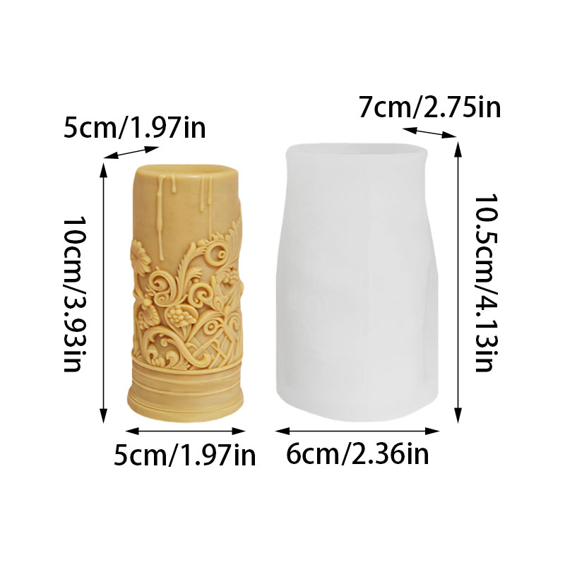 Vintage Baroque Vine Relief Co - Candle Making Vinings ulasan dan harga
