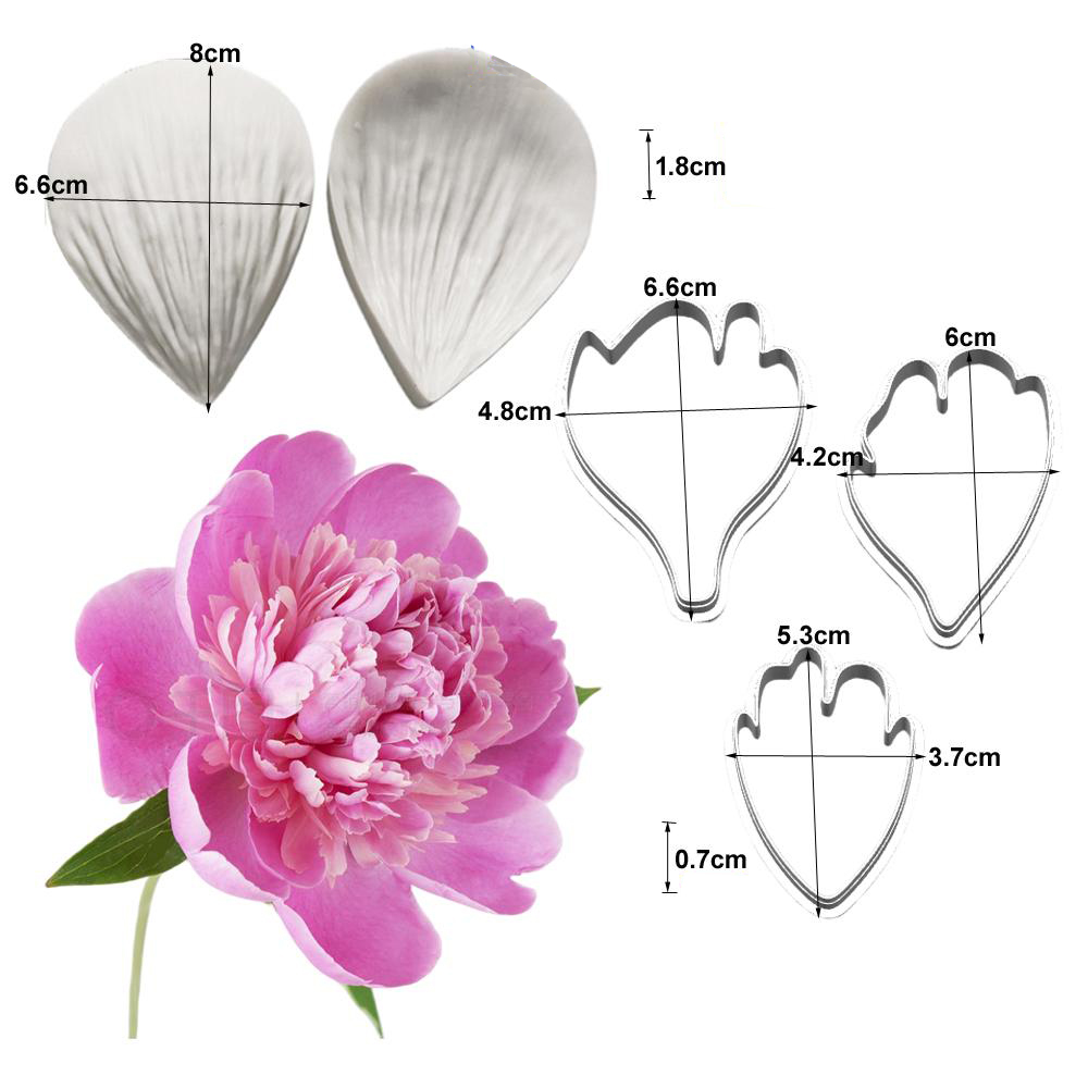 New Peony Silicone Molds&Cutte - Candle Making Workshop ulasan dan harga