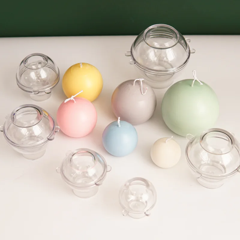 5-8cm Spherical Candle Plastic - Candle Making Workshop ulasan dan harga
