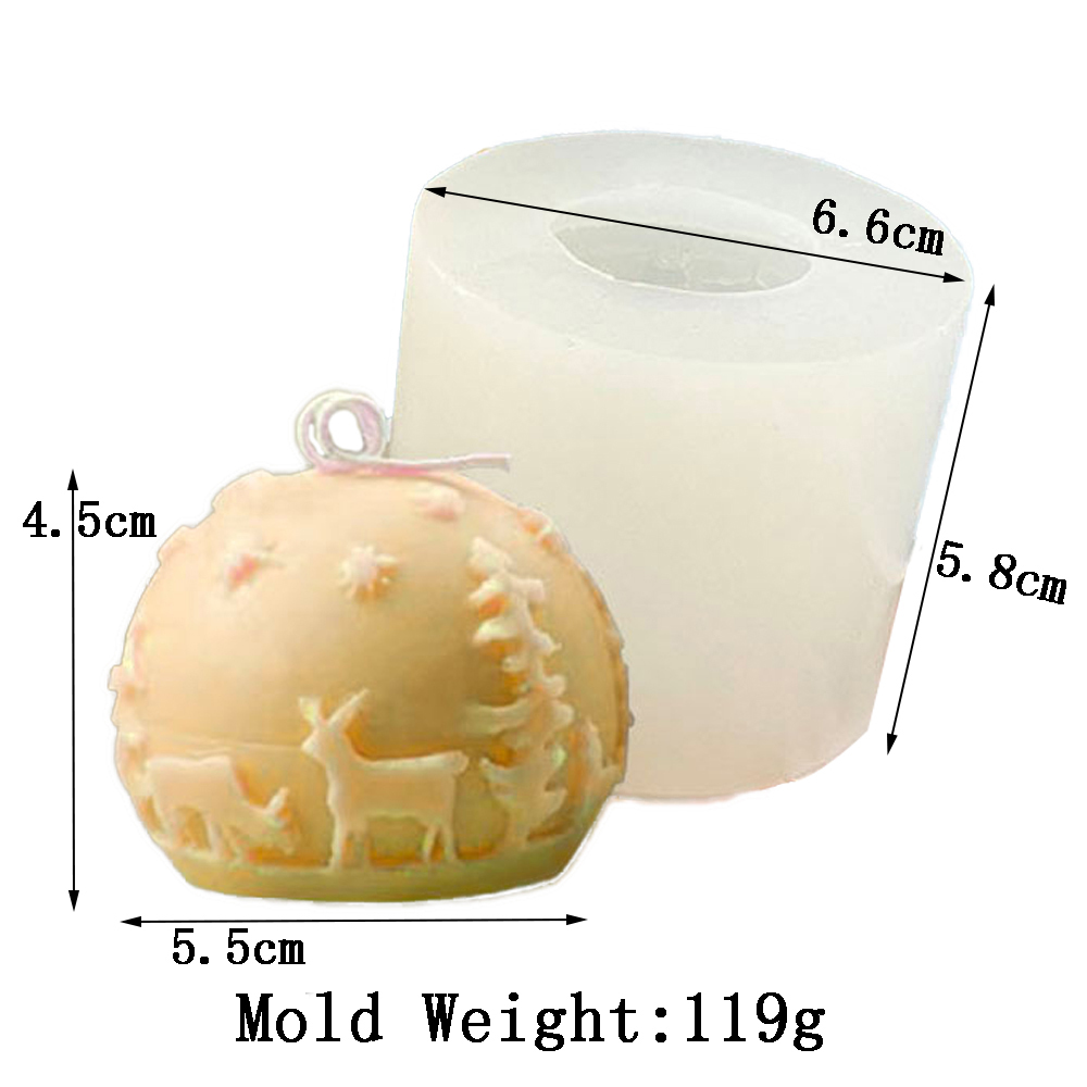 Christmas Candle Making Mold E - Xmas Candle Making ulasan dan harga