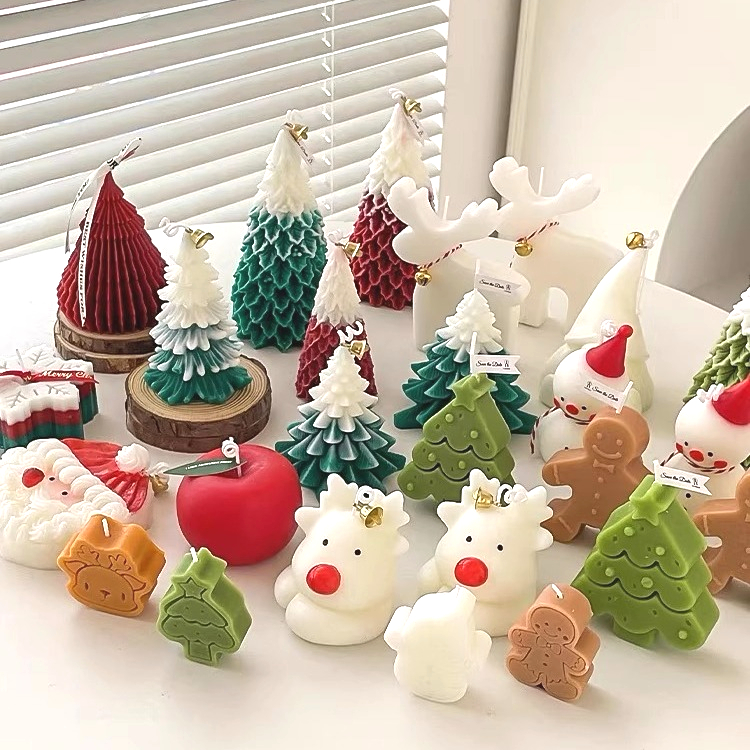 Christmas Silicone Mold DIY Ca - Xmas Candle Making ulasan dan harga
