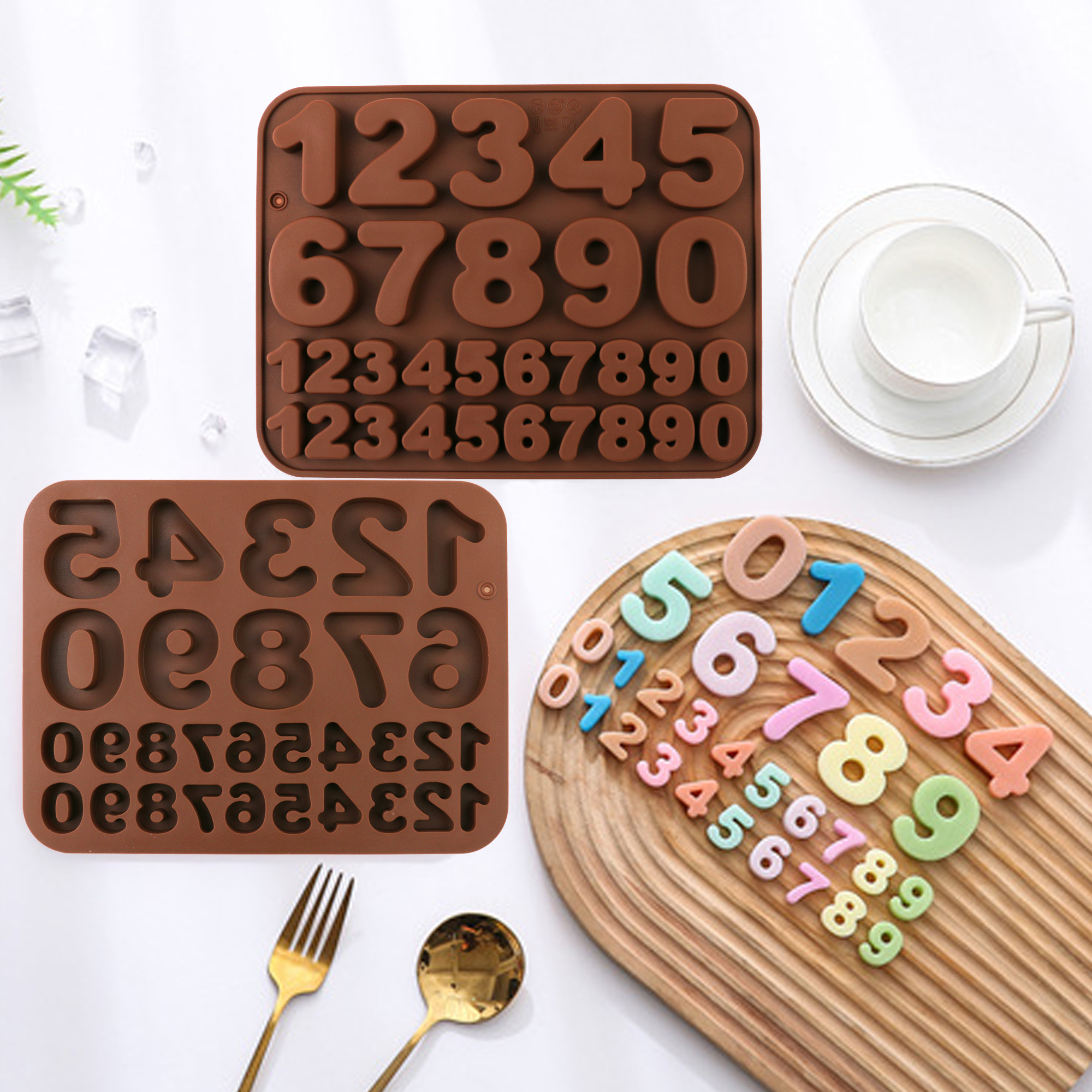 2Piece Set Silicone Candy Mold - Candle Making Kits ulasan dan harga