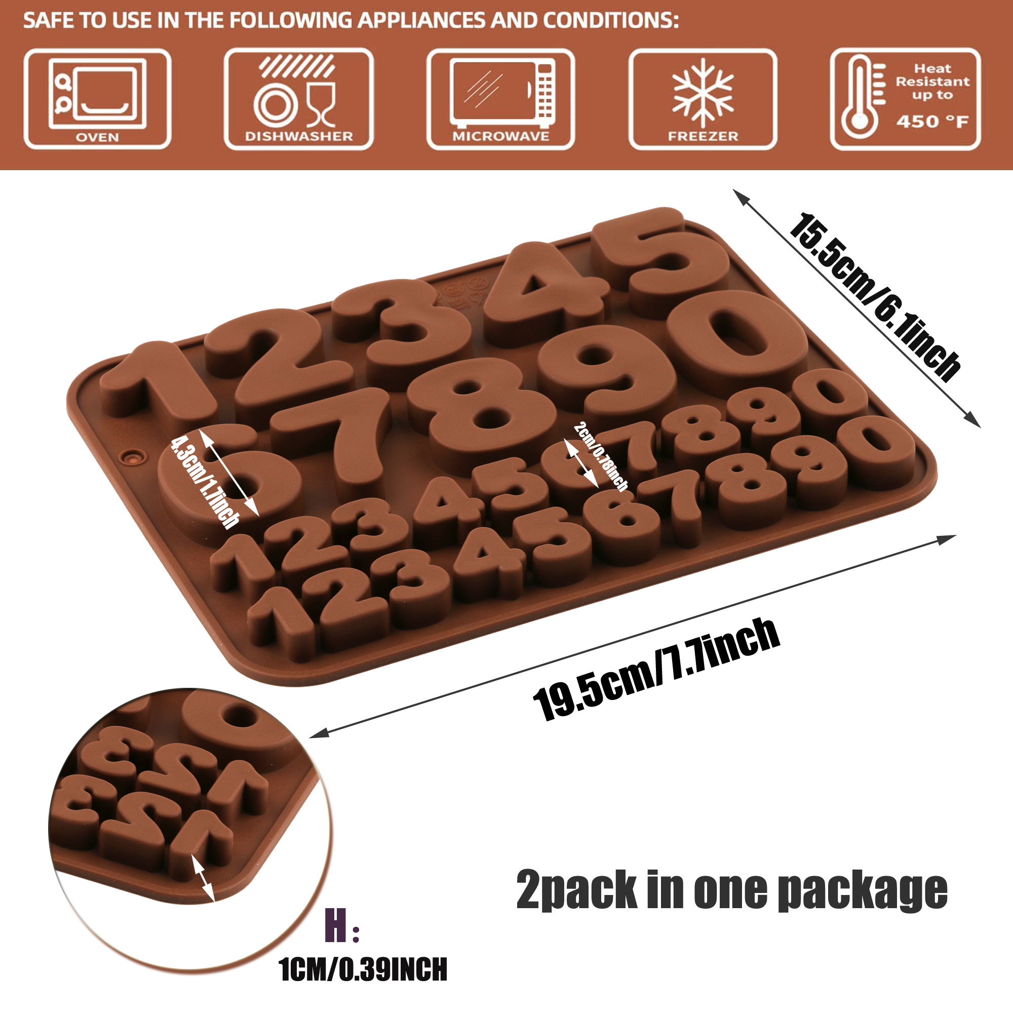 2Piece Set Silicone Candy Mold - Candle Making Kits ulasan dan harga