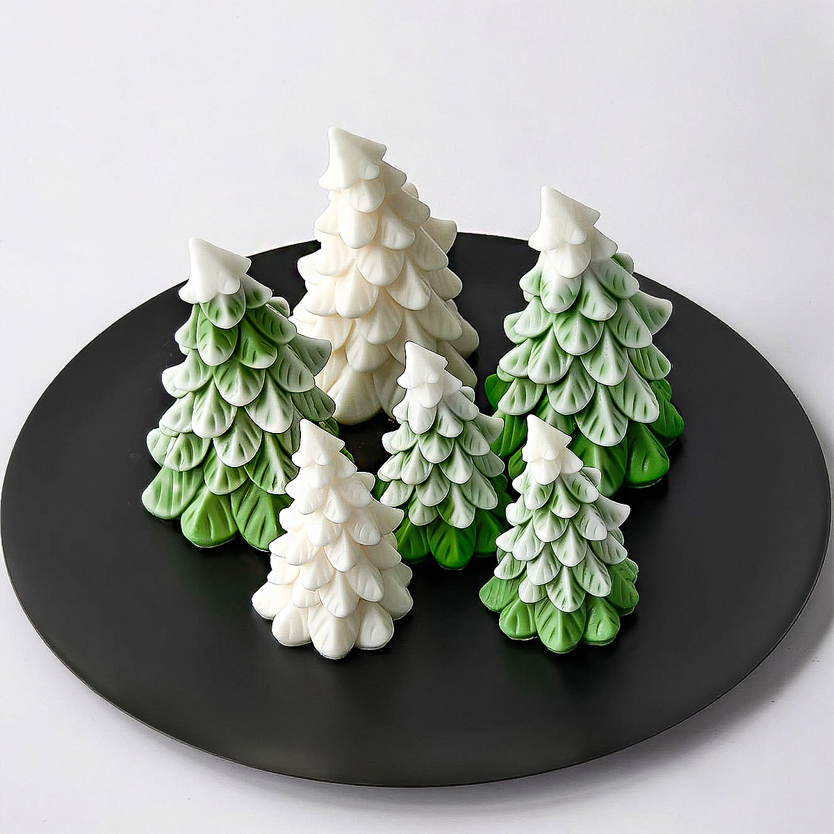 DIY Christmas Tree Silicone Mo - Xmas Candle Making ulasan dan harga