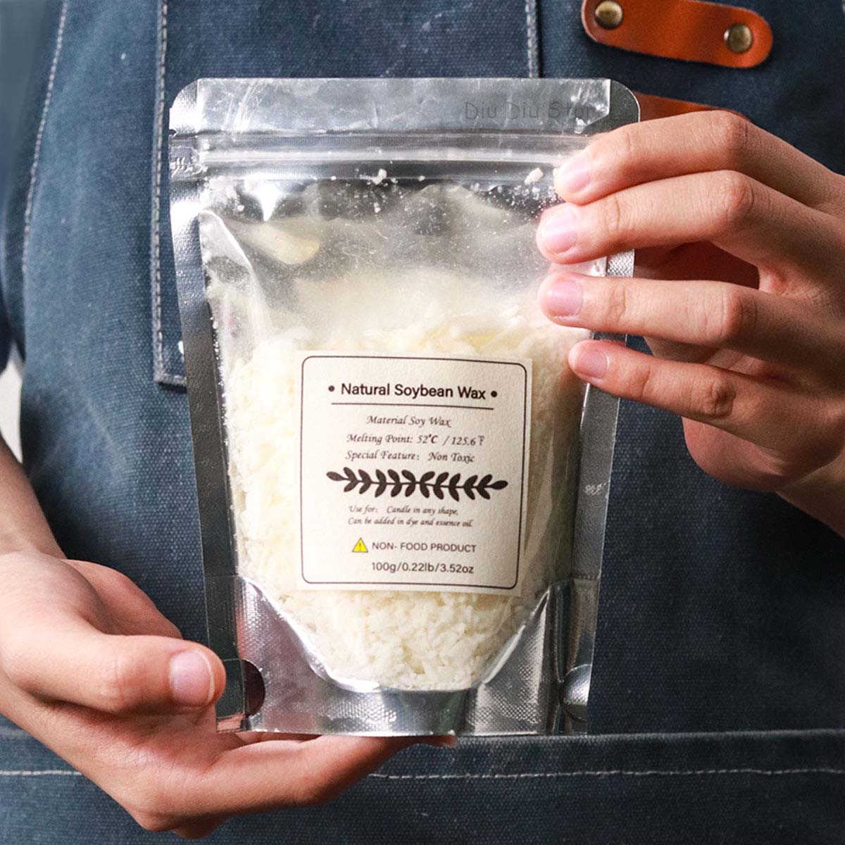 100/250/500/1000g Natural Soy  - Candle Making Wax ulasan dan harga