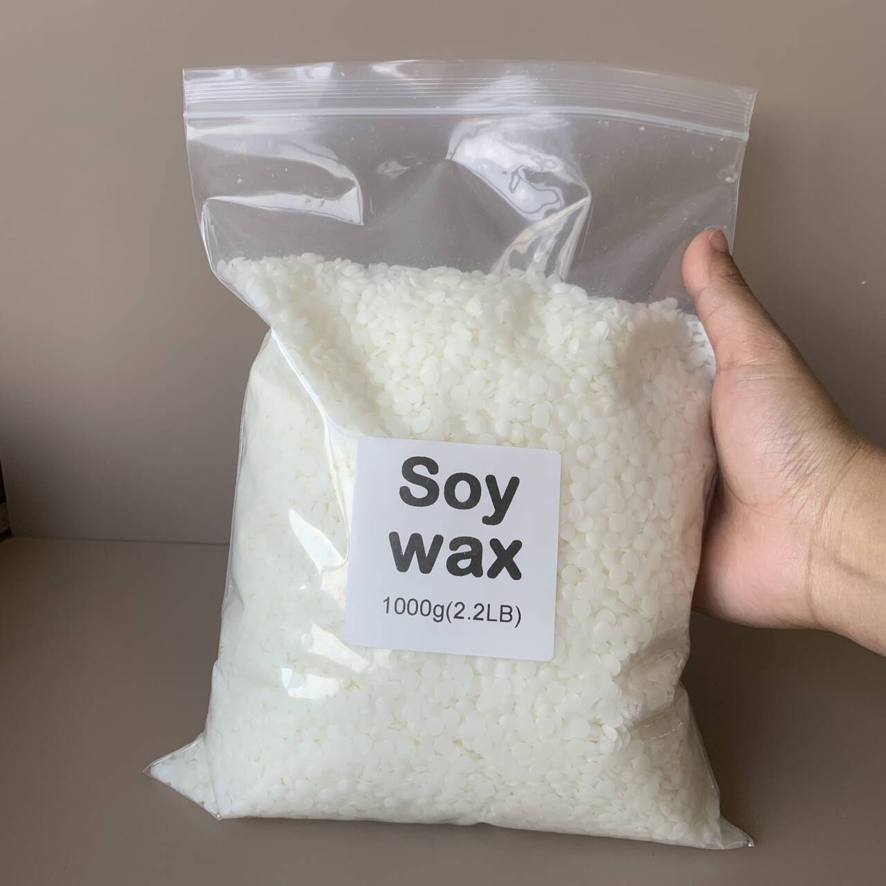50g-1000g 100% natural Soy Wax - Candle Making Wax ulasan dan harga