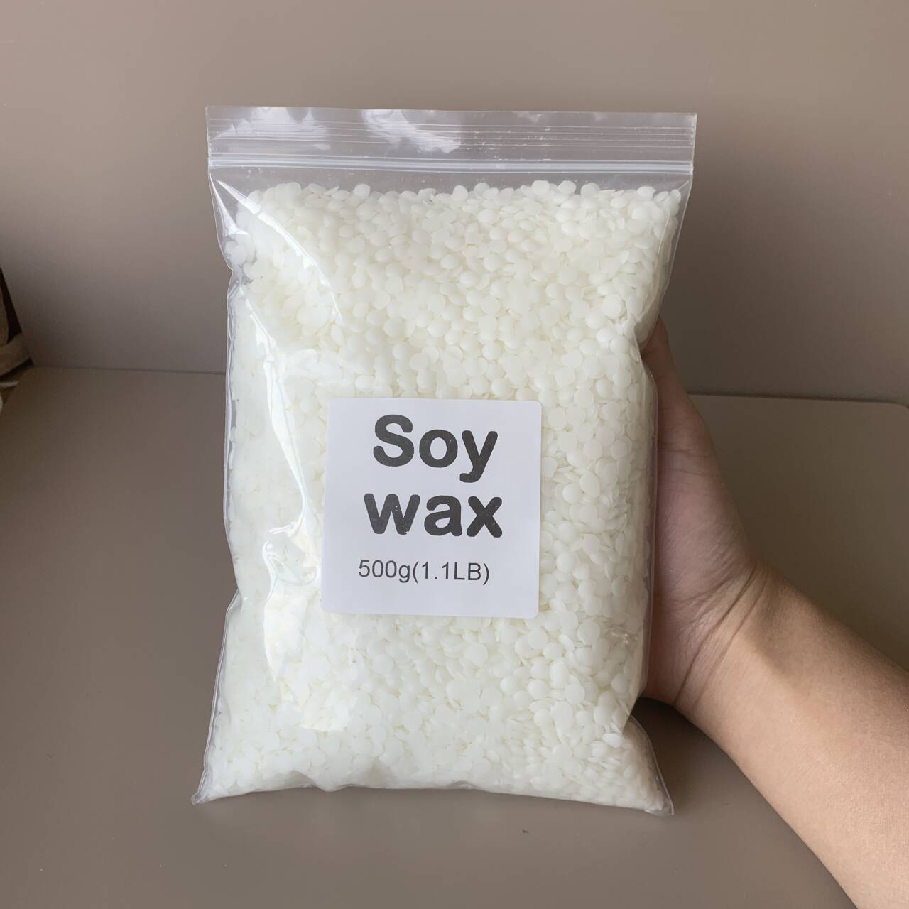 50g-1000g 100% natural Soy Wax - Candle Making Wax ulasan dan harga