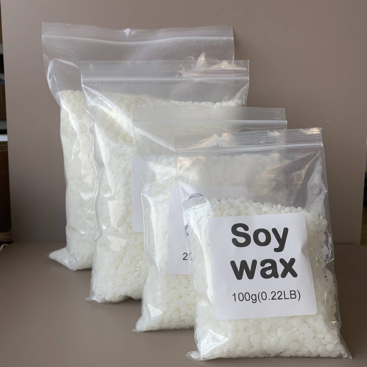 50g-1000g 100% natural Soy Wax - Candle Making Wax ulasan dan harga