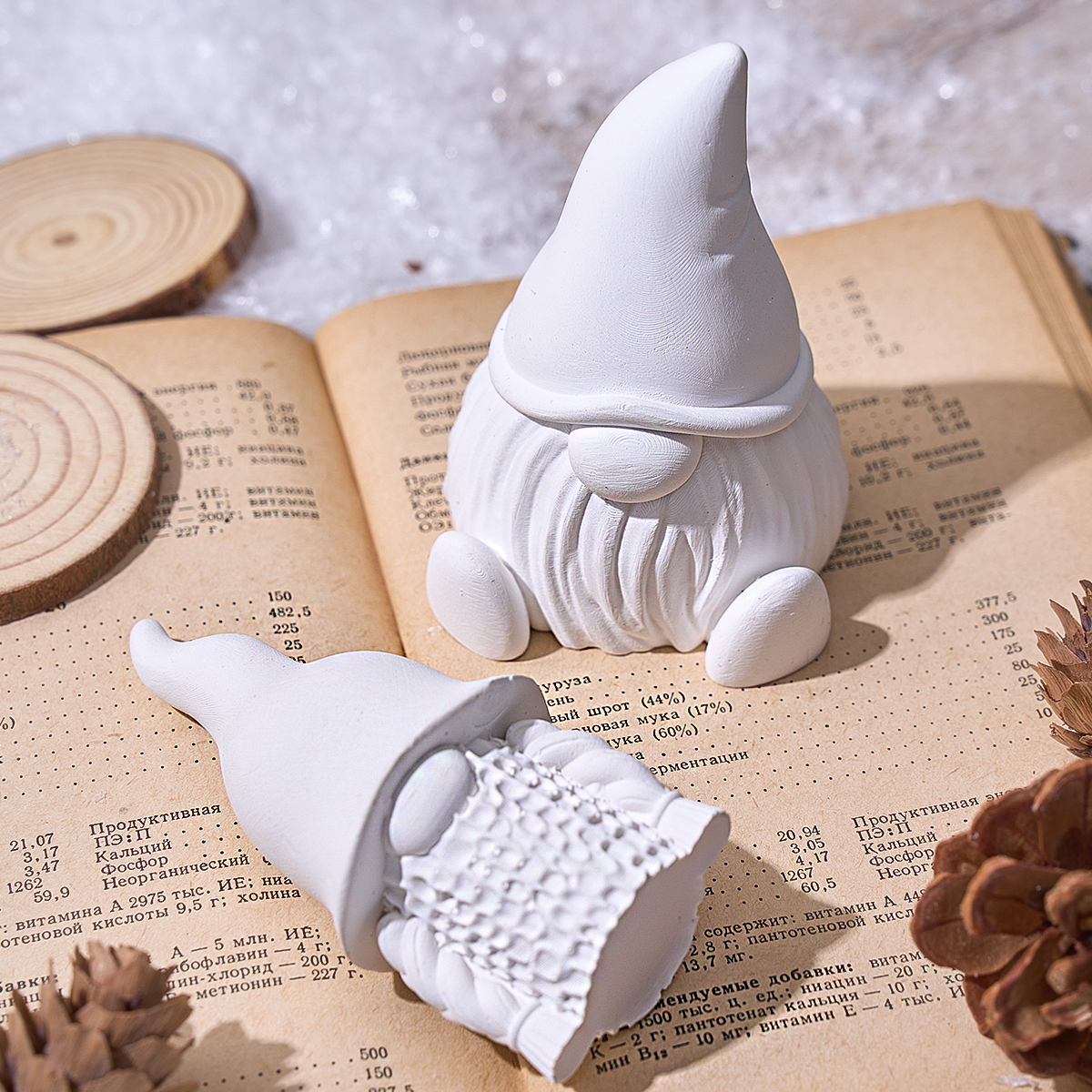 3D Santa Claus Candle Silicone - Xmas Candle Making ulasan dan harga