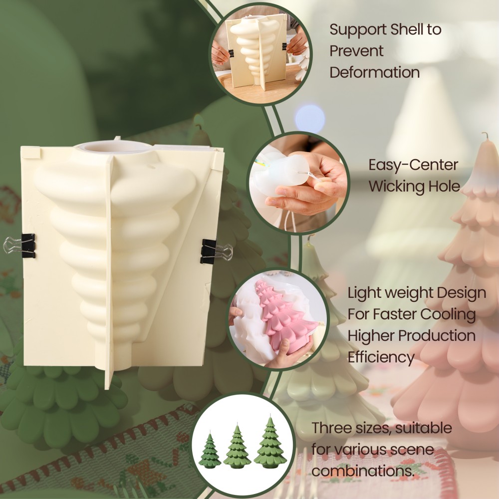 Boowan Nicole Christmas Tree S - Xmas Candle Making ulasan dan harga