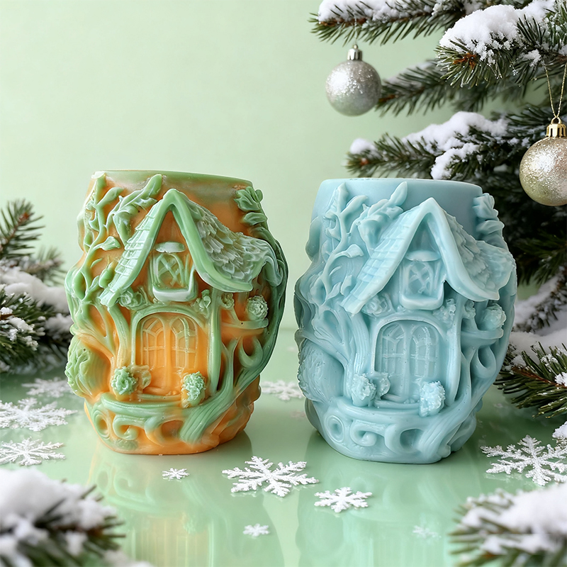 Relief Pillar House Form Silic - Candle Making Vinings ulasan dan harga